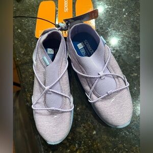 Speedo Water Shoes girl 13 1 purple NWT